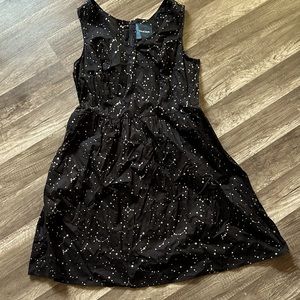 Black modcloth constellation dress